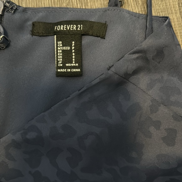 forever 21 blue dress - Picture 2 of 2